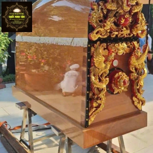 Hòm Hoả Thiêu Đẹp Chi Tiết Rồng